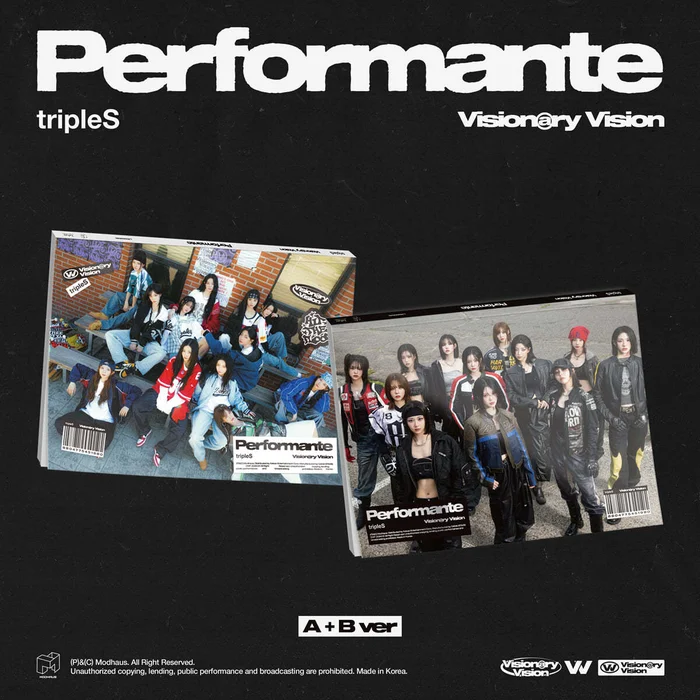 tripleS – 1st Full Album Visionary Vision (Random Ver.)