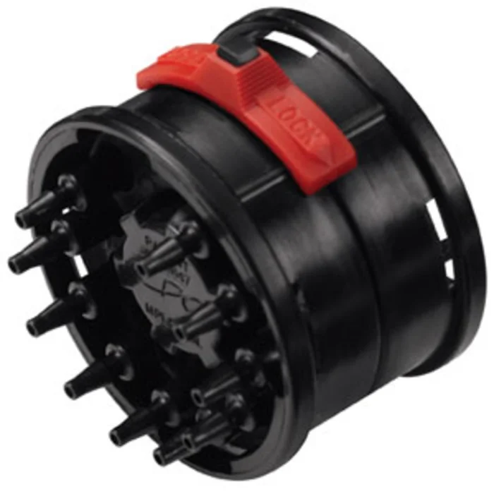 TT10M3 Non-Valved Hose Barb Tentube Assembly 3mm ID Barb