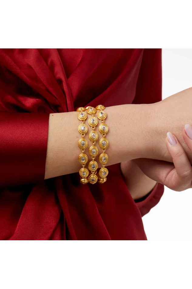 TUDOR TRIPLE ROW TENNIS BRACELET