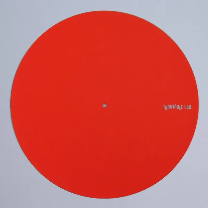 Turntable Lab: Pro Thin Slipmat Record Mats (Technics Style) – Red Sale