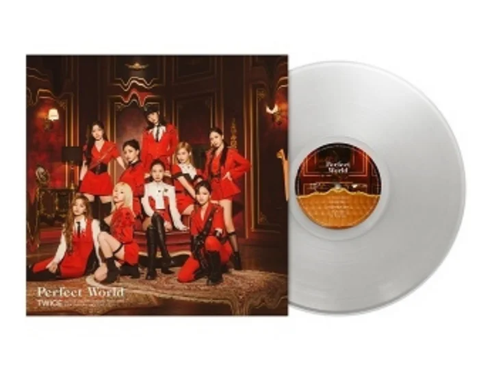 TWICE 2. vollständiges japanisches Album – PERFECT WORLD [LIMITED EDITION VINYL LP VER.]