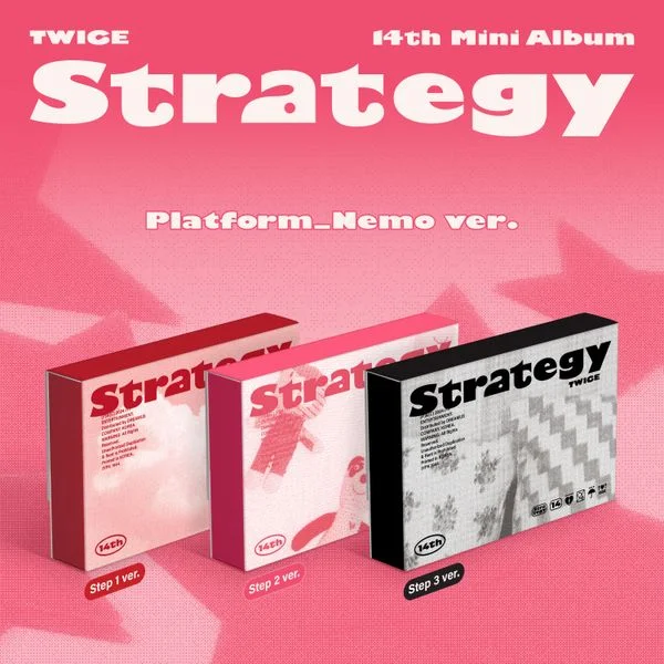 TWICE – 14th Mini Album STRATEGY (Platform_Nemo Ver.) (Random Ver.)