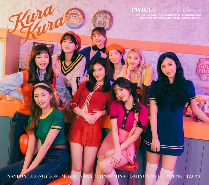 Twice Single Album – Kura Kura [Japanese Edition]