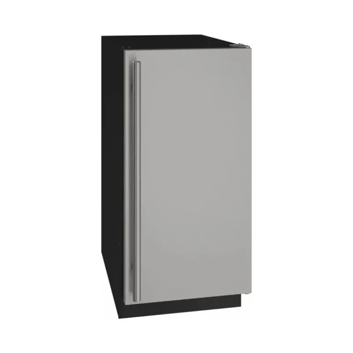 U-Line UANP115SS01A 15 Inch Freestanding/Built-In Ice Maker with Pump Included, Reversible Hinge, 90 lbs. Daily Ice Production, 30 lbs. Ice Storage, Nugget Ice, ADA Compliant, UL Listed, Energy Star Certified and Star K