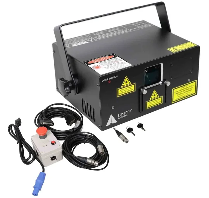 Unity Raw 3 Laser Light Show Fixture