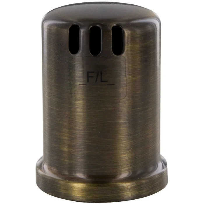 Universal METAL Air Gap Cover – Antique Brass