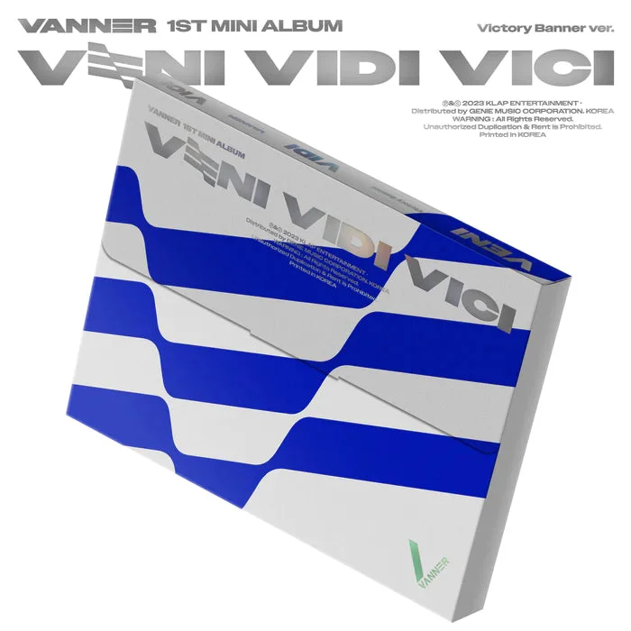VANNER – 1ST MINI ALBUM VENI VIDI VICI (VICTORY BANNER Ver.)