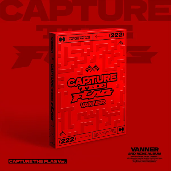 VANNER – 2nd Mini Album CAPTURE THE FLAG (CAPTURE THE FLAG Ver.)