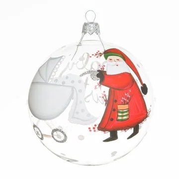 Vietri Old St. Nick Baby’s First Christmas Ornament