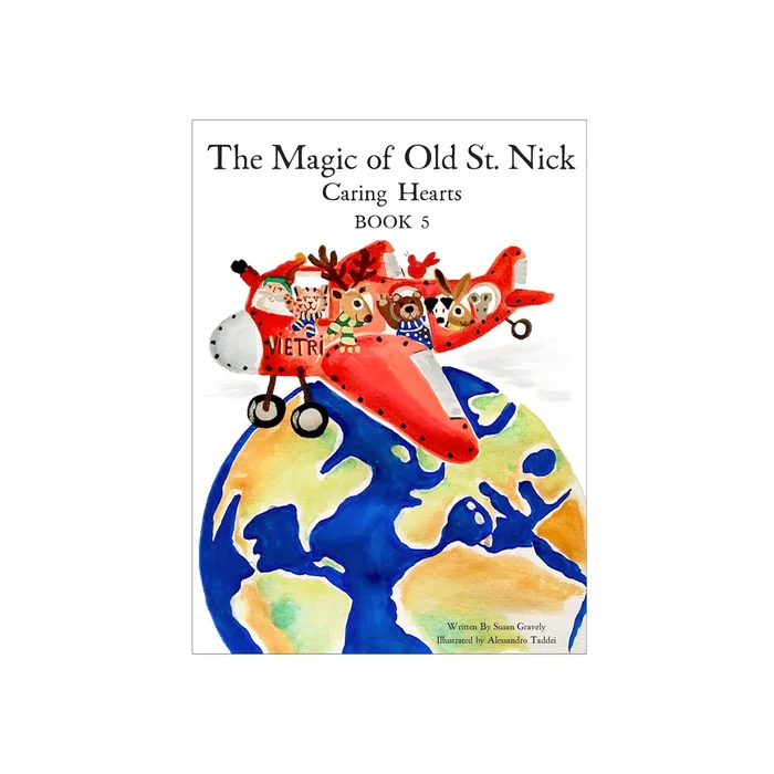 Vietri Old St. Nick The Magic Of Old St. Nick:Caring Hearts Children’S Book