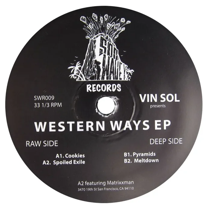 Vin Sol: Western Ways EP Vinyl 12″ Online now