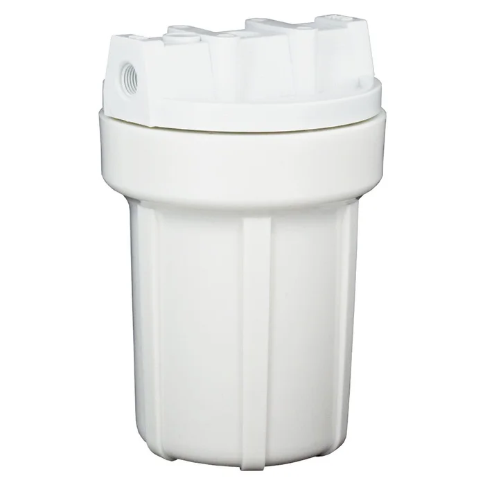 Watts FH500WW14 5″ Water Filter Housing 1/4 White Sump No PR – 1/4″ FPT