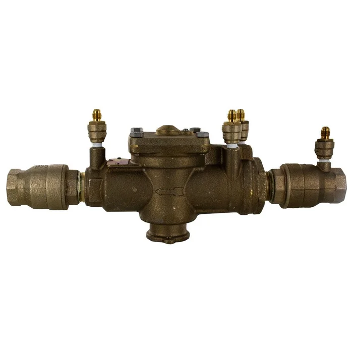 Watts Reduced Pressure Zone Backflow Preventer 1″ Lead Free Bronze RPZ (LF009M2QT)
