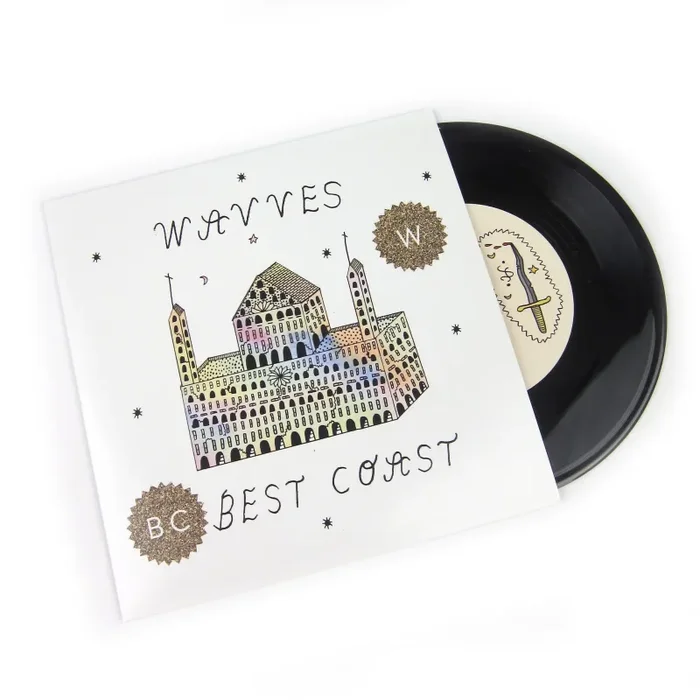 Wavves / Best Coast: Summer Is Forever 2 Vinyl 7″