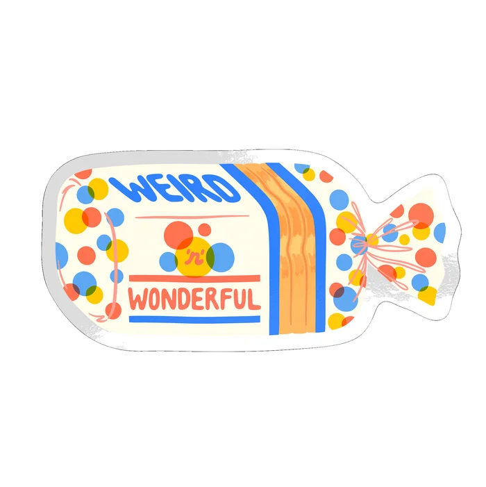Weird And Wonderful Sticker