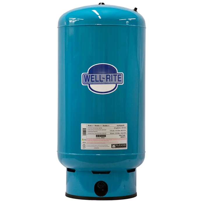 Well-Rite WR-80 Well Pressure Tank 26 gallon Steel