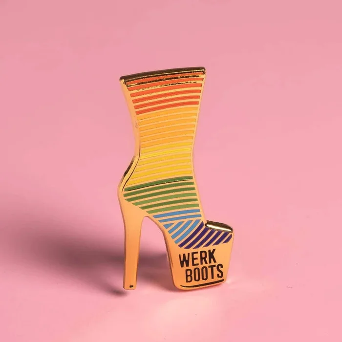 Werk Boots Pin Pride Edition