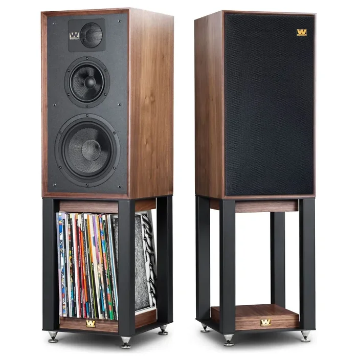 Wharfedale: Linton Speakers + Stands Set (Pair) – Walnut