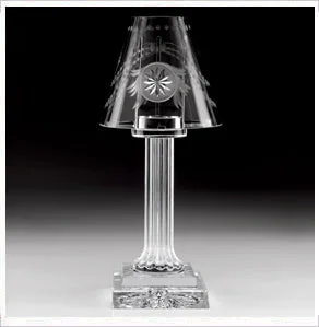 William Yeoward Crystal Pearl 12″ Candle Lamp