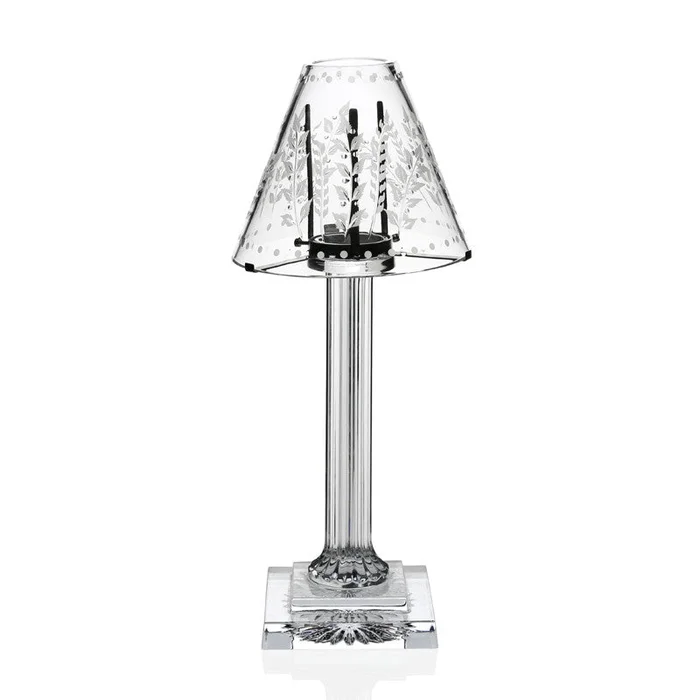 William Yeoward Fern Crystal 16″ Candle Lamp