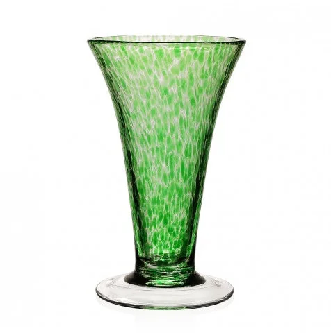 William Yeoward Studio Vanessa 9″ Vase, Forest Green
