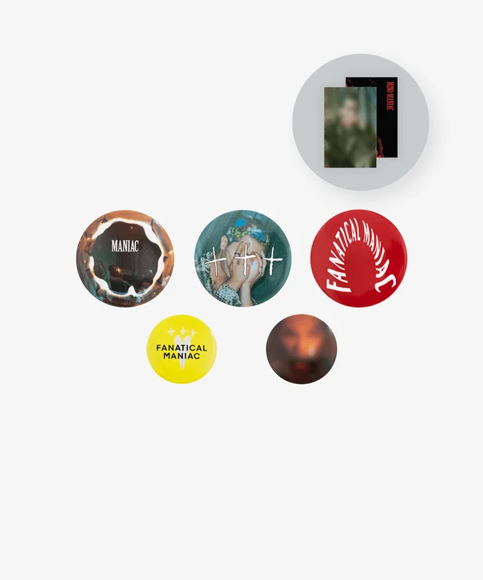 Winner Song Mino – Mino : Maniac Yg Palm Stage 2021 Official MD Pin Button Set