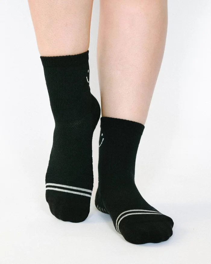 Women’s Happy Ankle Runner Sock: M/L