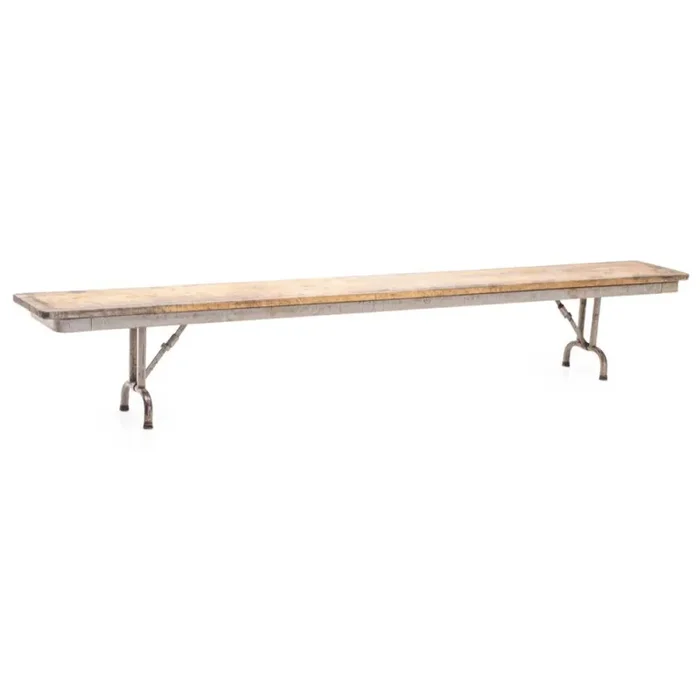 Wood Folding Sidelines Bench Online