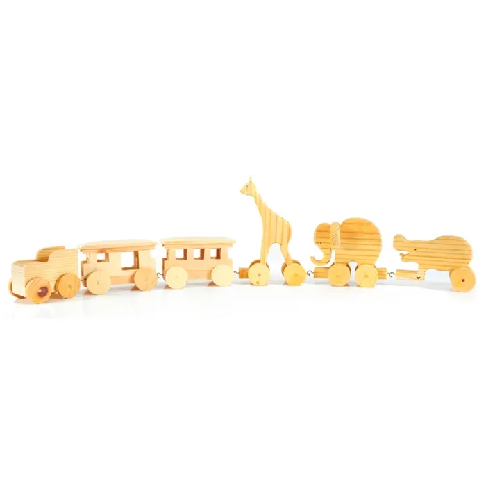 Wood Toy Train Set (A+D)