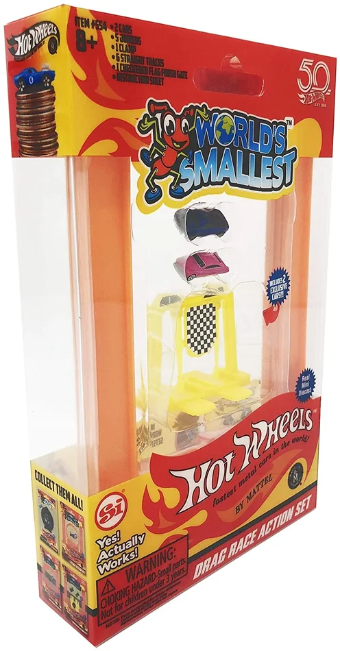 World’s Smallest – Hot Wheels Drag Race