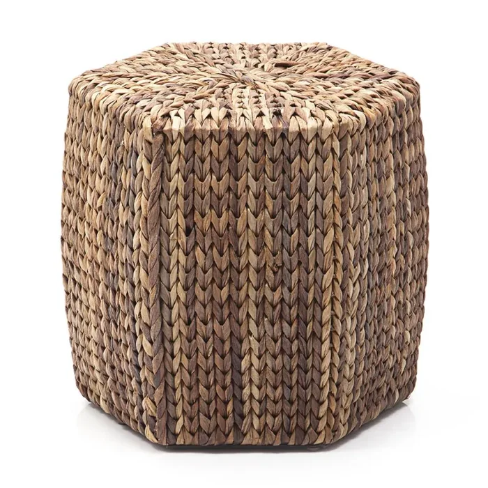 Woven Wicker Stool