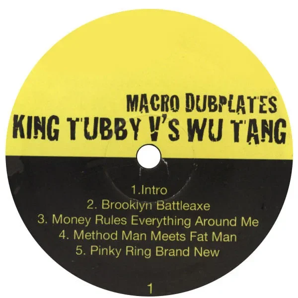 Wu-Tang Clan: King Tubby vs Wu-Tang: Macro Dubplates LP