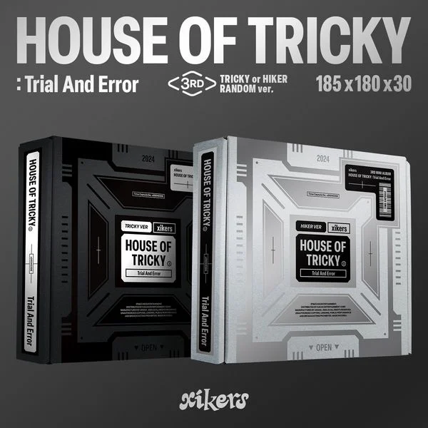 xikers – 3rd Mini Album HOUSE OF TRICKY : Trial And Error (SET ver.)