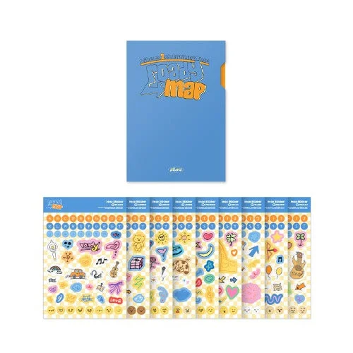 Xikers – Roadymap 1st Fan Meeting Official MD Deco Sticker Pack