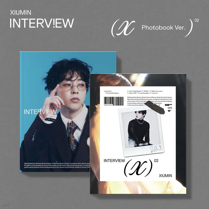 XIUMIN – 2nd Mini Album Interview X (Photobook Ver.)