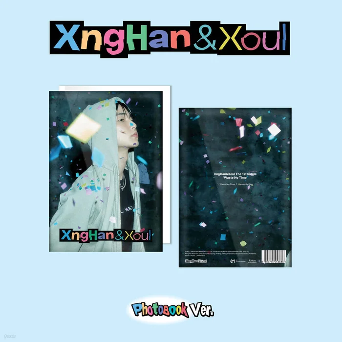 XngHan&Xoul – 1st Single Album Waste No Time (Photo Book Ver.)
