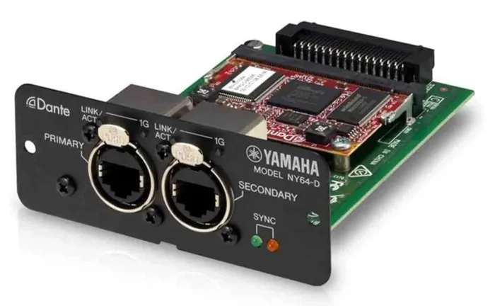 Yamaha NY64-D Dante Expansion Card for TF Series Consoles