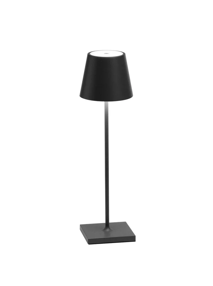 Zafferano Poldina Pro Table Lamp, Dark Grey