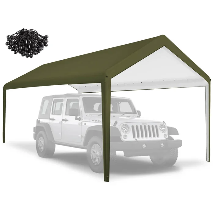 Zenicham 10’x20’Carport Replacement Canopy(Not Including Frame)