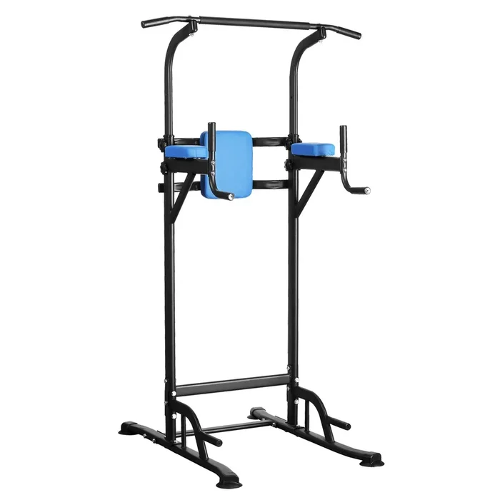 Zenova Adjustable Power Tower Pull Up Bar Strength Fitness