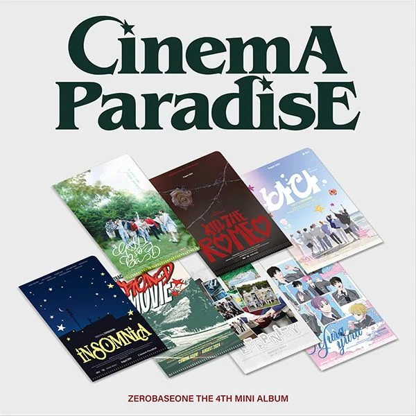 ZEROBASEONE – 4th Mini Album CINEMA PARADISE (ZEROSE Ver.) (Random Ver.)